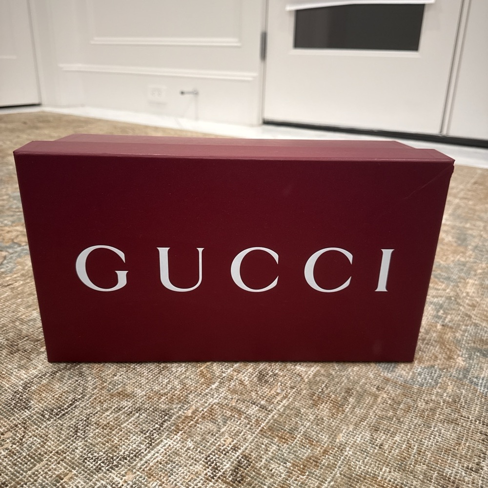 Gucci Burgundy Gift Box
